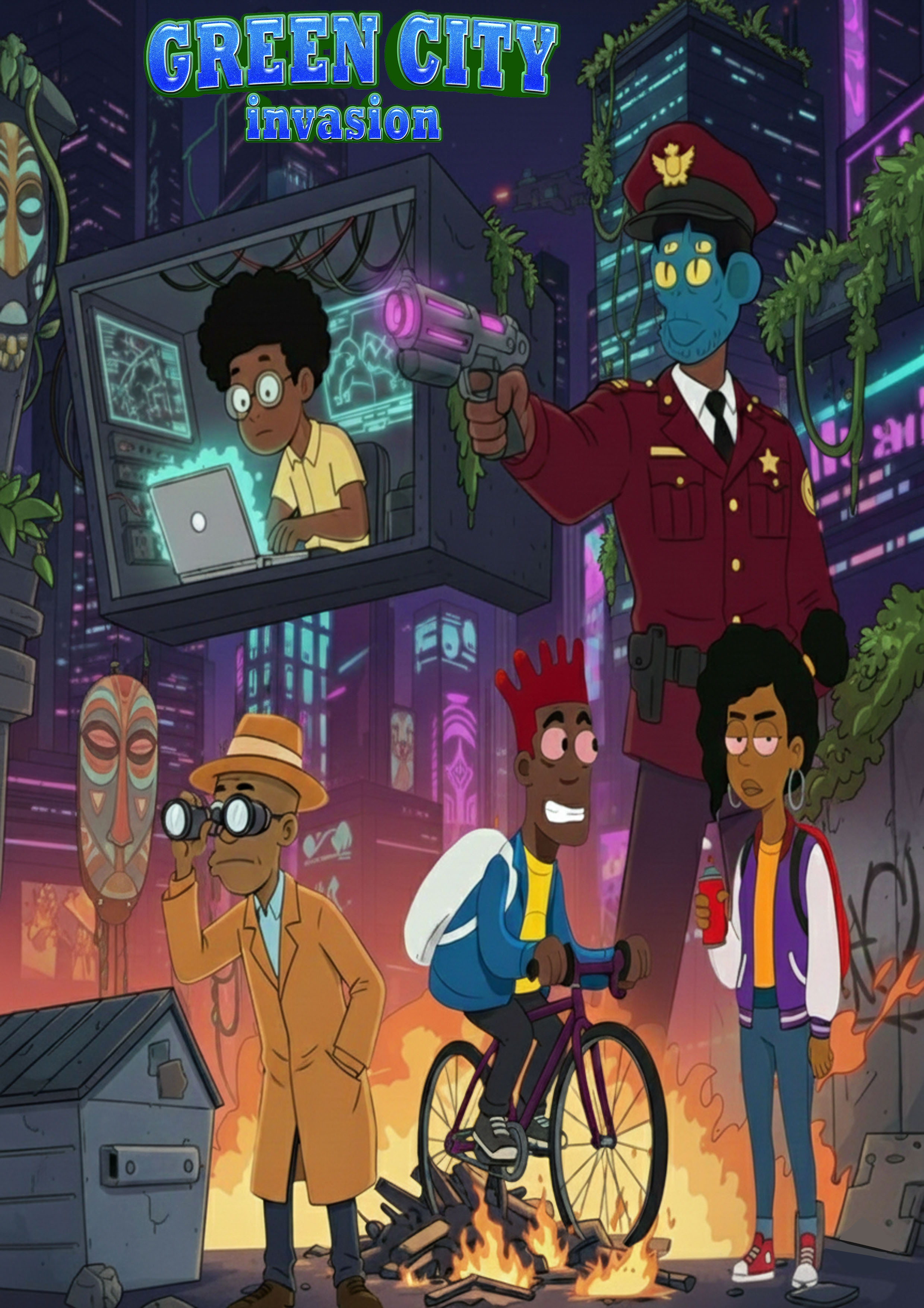 Green city invasion S1